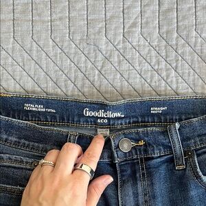 Goodfellow & Co Dark Blue Straight Leg Jeans